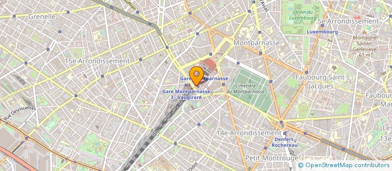 localisation de l'entreprise AUTORITE DE REGULATION DES TRANSPORTS à PARIS 14