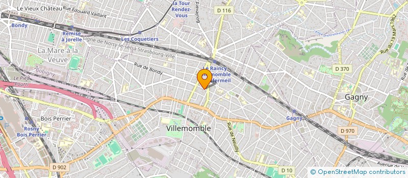 localisation de l'entreprise AUTORITY  VILLEMOMBLE