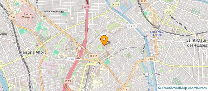 localisation de l'entreprise AUTORM  CRETEIL