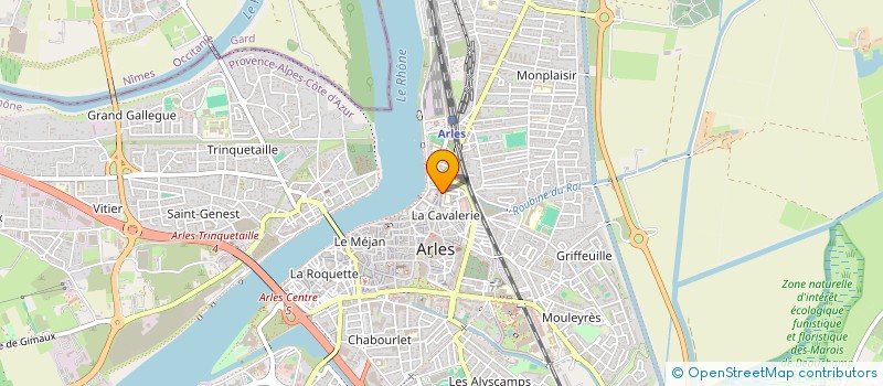 localisation de l'entreprise AUTOROUTE DU SOLEIL à ARLES