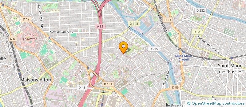 localisation de l'entreprise AUTOS 94  MAISONS-ALFORT