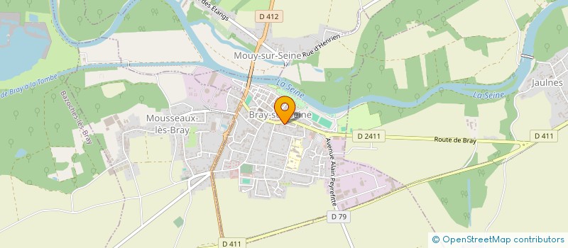 localisation de l'entreprise AUTOS BGL  BRAY-SUR-SEINE