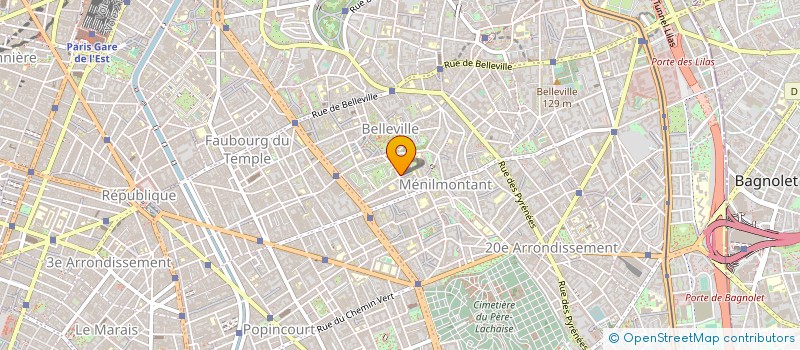localisation de l'entreprise AUTOS-BILAN POWER à PARIS