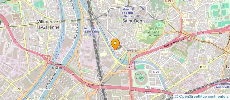 localisation de l'entreprise AUTOS COMETE à SAINT-DENIS