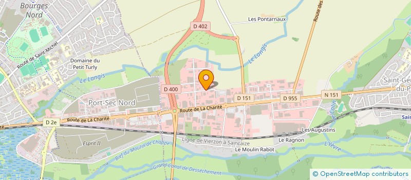 localisation de l'entreprise AUTOS DEPANNAGES DU CENTRE à SAINT-GERMAIN-DU-PUY