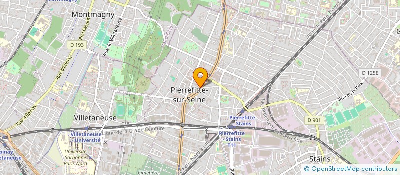 localisation de l'entreprise AUTOS EUROPE à PIERREFITTE-SUR-SEINE