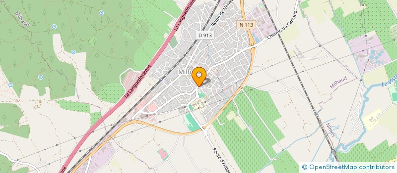 localisation de l'entreprise AUTOS EVASION 30  BERNIS