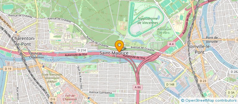 localisation de l'entreprise AUTOS EXPERTS à SAINT-MAURICE