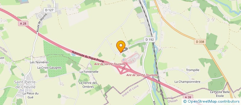 localisation de l'entreprise AUTOS FOR YOU  DISSAY-SOUS-COURCILLON