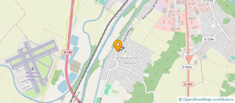 localisation de l'entreprise AUTOS LM CHAUFFEURS PRIVES à MAREUIL-LES-MEAUX