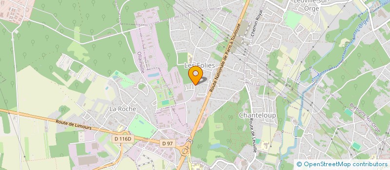 localisation de l'entreprise AUTOS MONDIAL UTILITAIRES à SAINT-GERMAIN-LES-ARPAJON