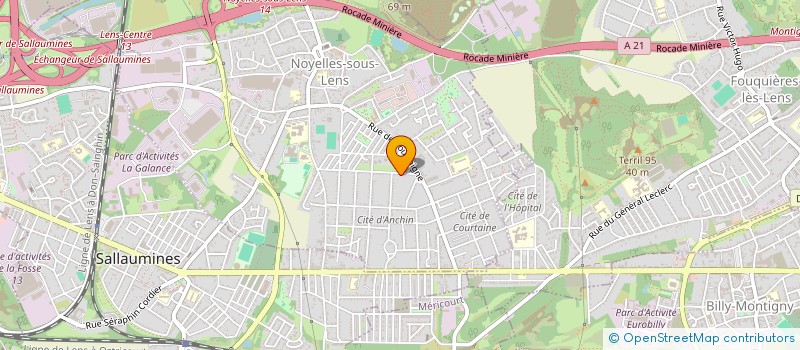 localisation de l'entreprise AUTOS MP  SOMAIN