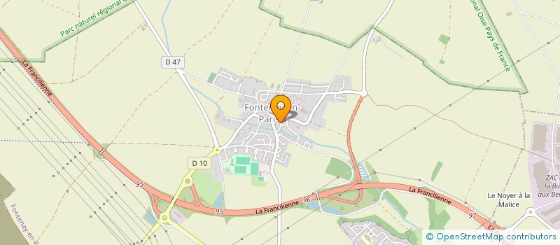 localisation de l'entreprise AUTOS NIZAR à EAUBONNE