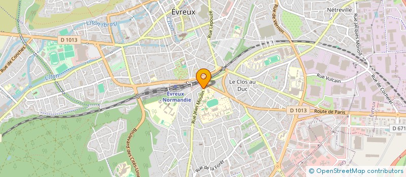 localisation de l'entreprise AUTOS PARTNERS SOLIDAIRE à EVREUX