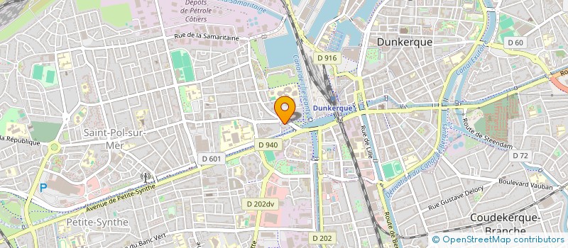 localisation de l'entreprise AUTOS REVE à DUNKERQUE