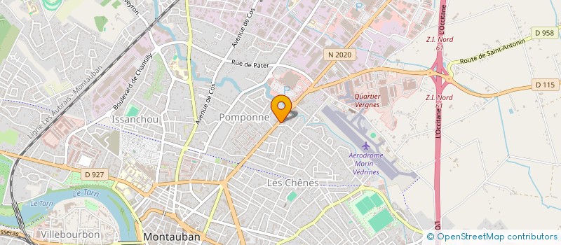 localisation de l'entreprise AUTOS SELECTION SARL à MONTAUBAN
