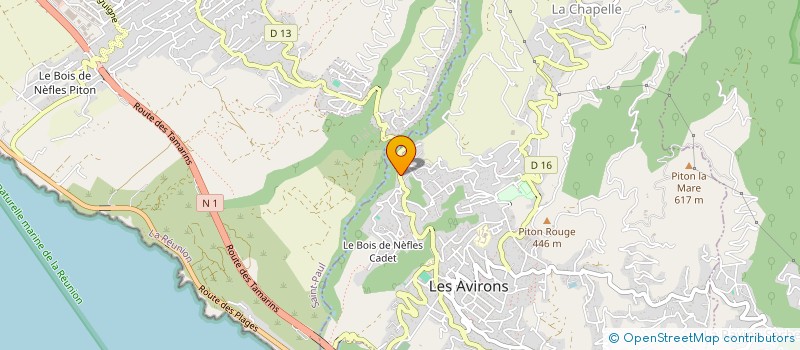 localisation de l'entreprise AUTOS SERVICE DES AVIRONS à LES AVIRONS