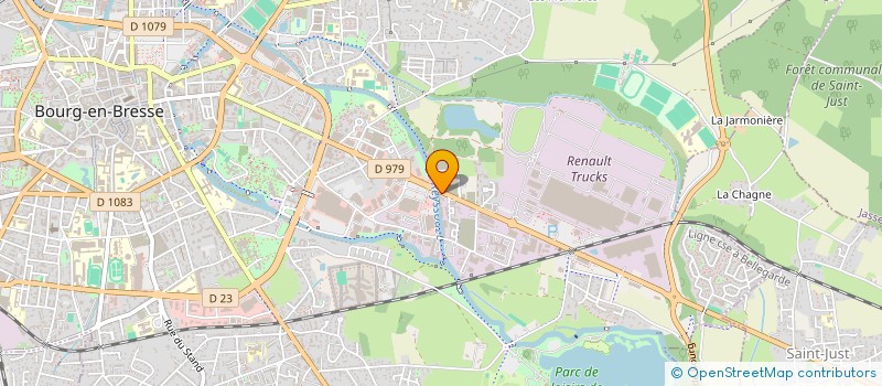 localisation de l'entreprise AUTOS SMART  BOURG-EN-BRESSE