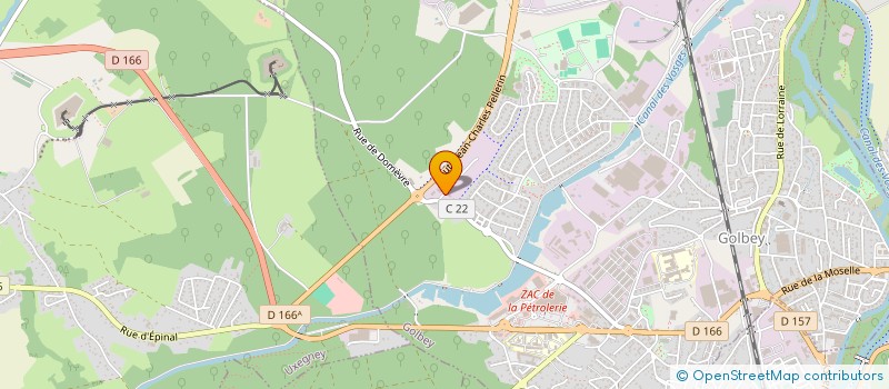 localisation de l'entreprise AUTOS VO 88 à GOLBEY