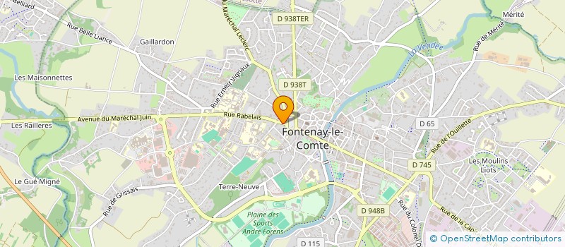 localisation de l'entreprise AUTOSATISFACTION  FONTENAY-LE-COMTE