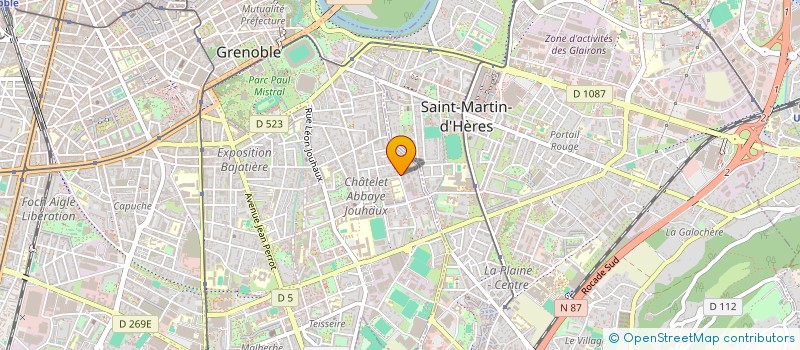 localisation de l'entreprise AUTOSBISS à GRENOBLE