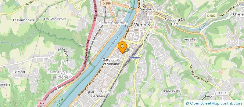 localisation de l'entreprise AUTOSCANNER JLC à VIENNE