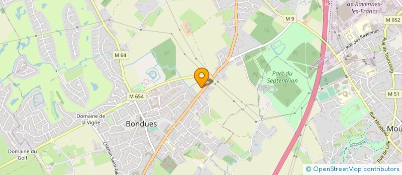 localisation de l'entreprise AUTOSCOOTNET à BONDUES