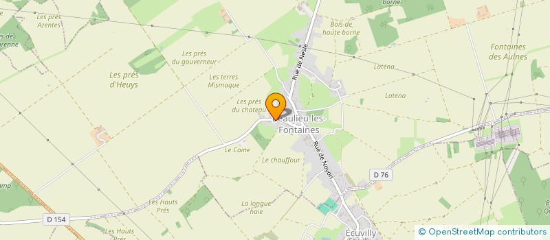 localisation de l'entreprise AUTOSECURITAS  BEAULIEU-LES-FONTAINES