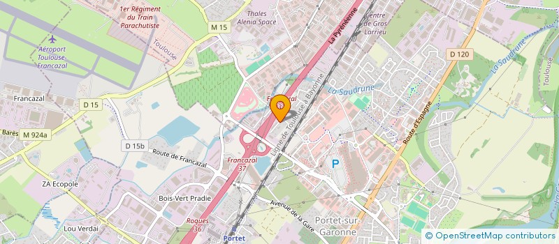 localisation de l'entreprise AUTOSELECT31  PORTET-SUR-GARONNE