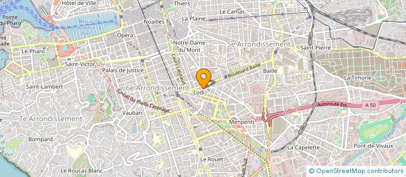 localisation de l'entreprise AUTOSERVICE13  MARSEILLE