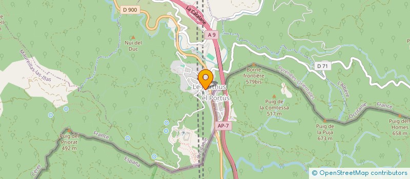 localisation de l'entreprise AUTOSHOP  LE PERTHUS