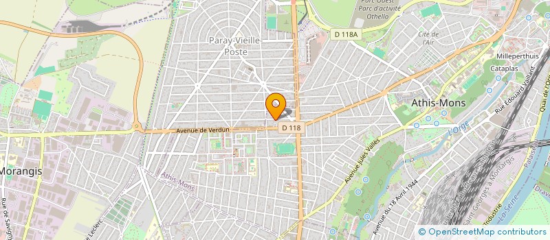 localisation de l'entreprise AUTOSK91 à VIRY-CHATILLON