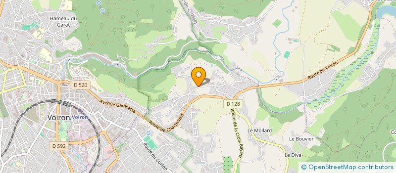 localisation de l'entreprise AUTOSOFT à COUBLEVIE