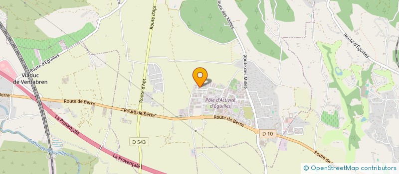 localisation de l'entreprise AUTOSTART 13  EGUILLES