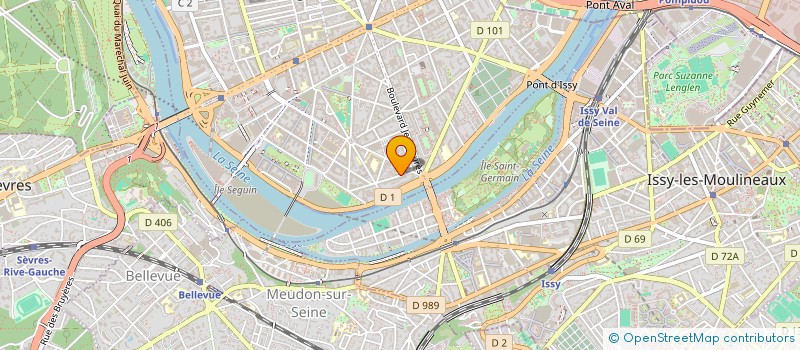 localisation de l'entreprise AUTOSTART  BOULOGNE-BILLANCOURT