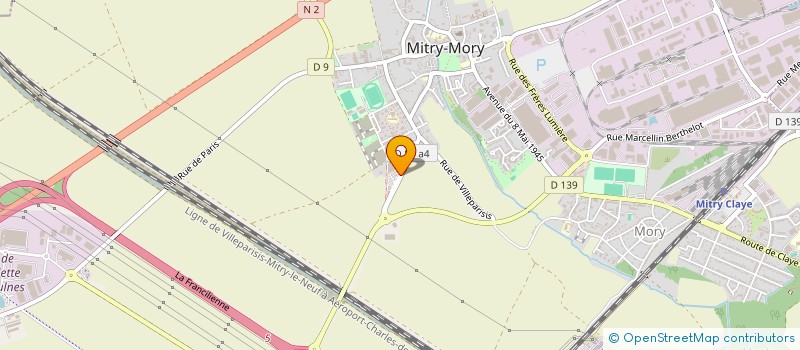 localisation de l'entreprise AUTOSTRAD à MITRY-MORY