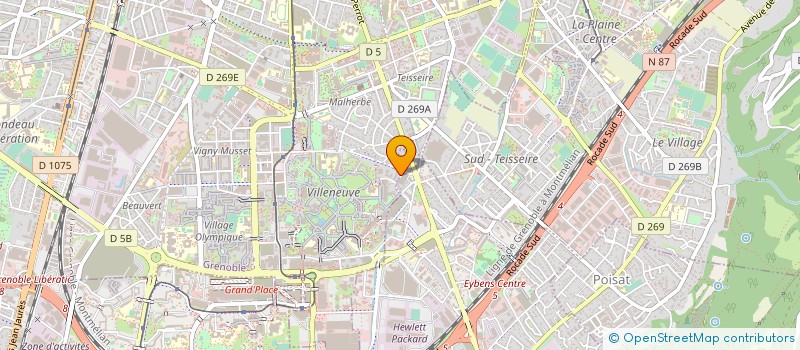 localisation de l'entreprise AUTOSTYL  GRENOBLE