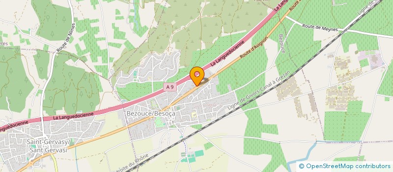 localisation de l'entreprise AUTOSUN-ENERGIE  BEZOUCE