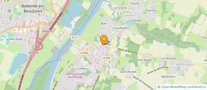 localisation de l'entreprise AUTOTAX SERVICES  GUEREINS