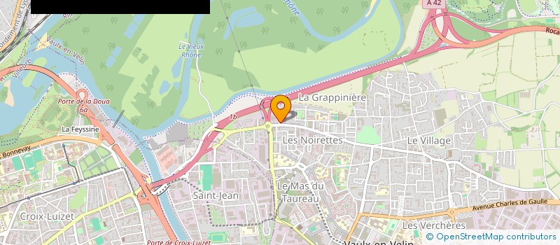 localisation de l'entreprise AUTOTEC à SAINT-QUENTIN-FALLAVIER
