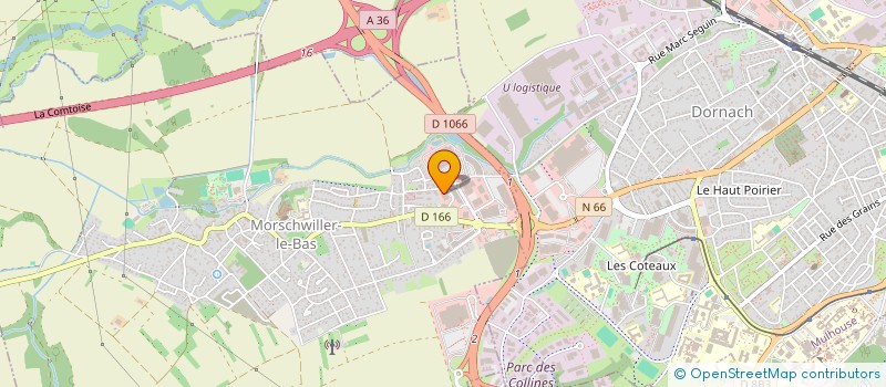 localisation de l'entreprise AUTOTEST MORSCHWILLER-LE-BAS  MORSCHWILLER-LE-BAS