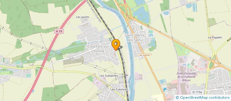 localisation de l'entreprise AUTOTILT à COURTOIS-SUR-YONNE