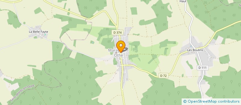 localisation de l'entreprise AUTOUR D'OTHE  MARAYE-EN-OTHE