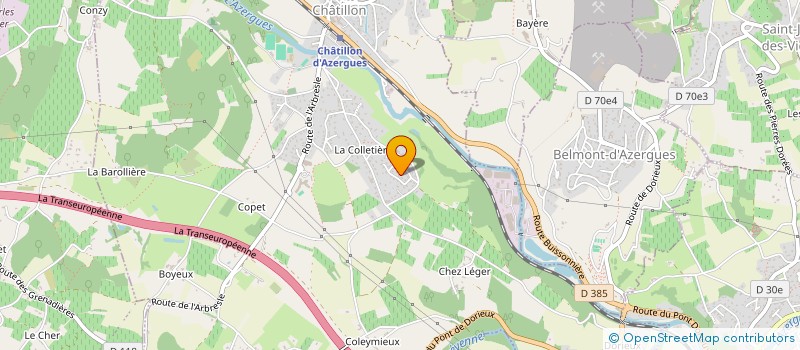 localisation de l'entreprise AUTOUR D'UN THEME à DOMMARTIN