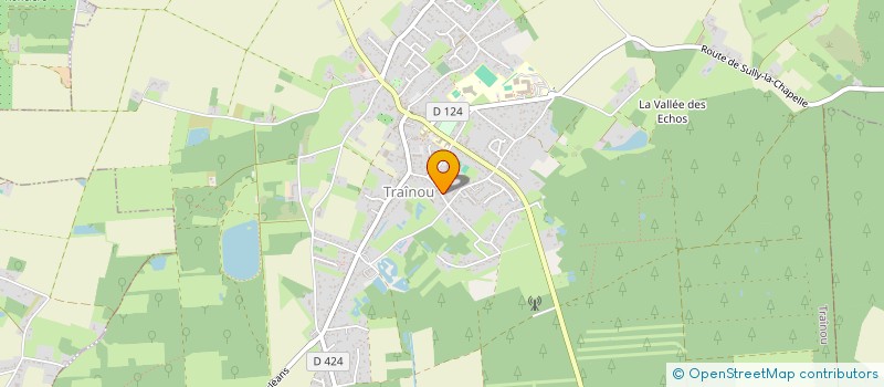 localisation de l'entreprise AUTOUR DALEX  TRAINOU