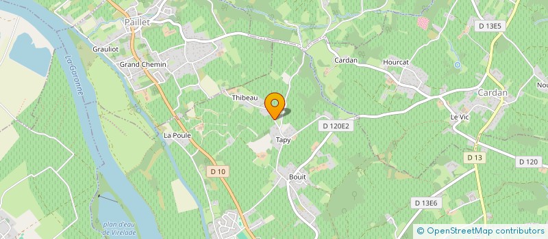 localisation de l'entreprise AUTOUR DE 1500 - ANTIQUITES  RIONS