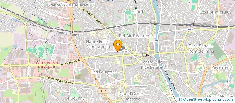 localisation de l'entreprise AUTOUR DE KAAR KAAS SONN à LAVAL