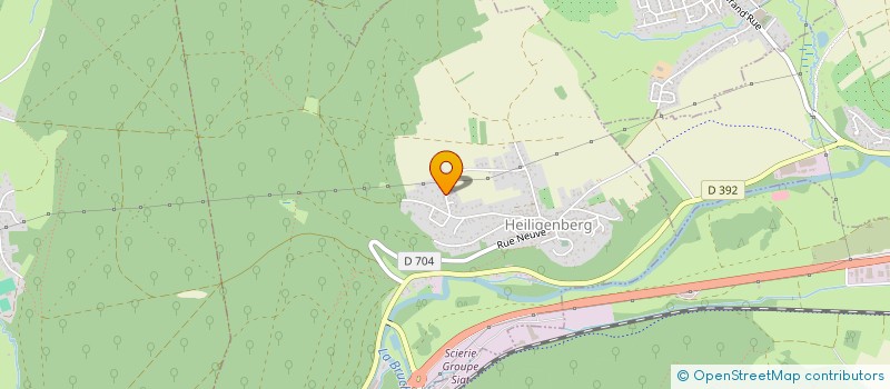 localisation de l'entreprise AUTOUR DE L'ARBRE  HEILIGENBERG