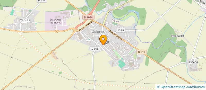 localisation de l'entreprise AUTOUR DE L'ASIE  GUIGNES