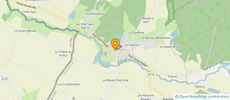 localisation de l'entreprise AUTOUR DE L EAU A. MANOU à MANOU